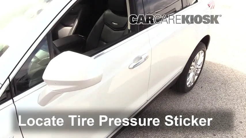2018 Cadillac XT5 Premium Luxury 3.6L V6 Tires & Wheels Check Tire Pressure